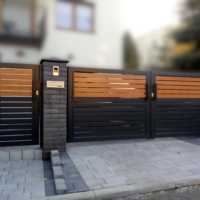 Brama uchylna PP002 (P82)